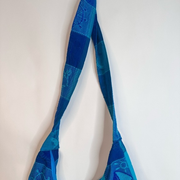 Cloth Hobo Crossbody Boho bag - Picture 6 of 11